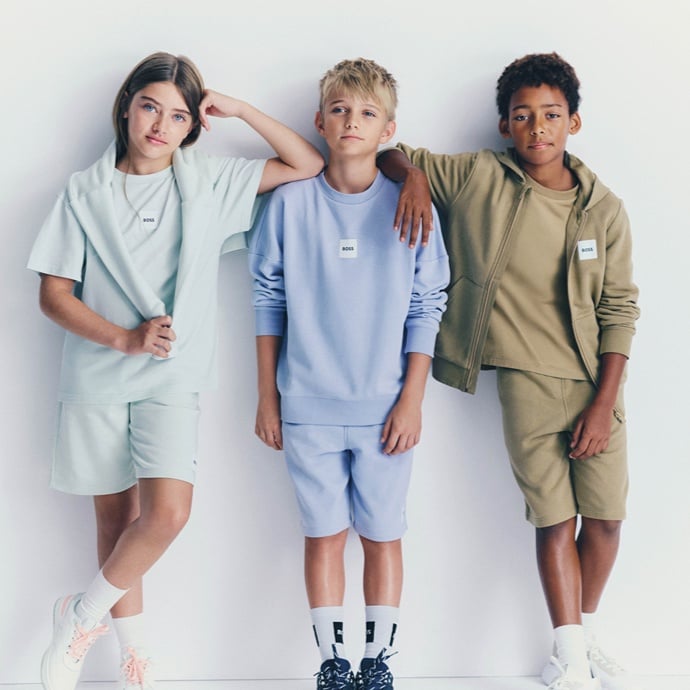 Image of a kids in summer outfits
